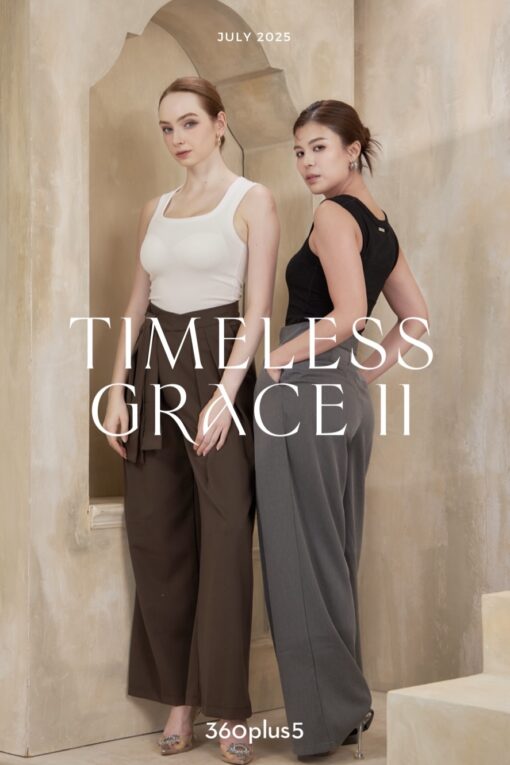 Drape Palazzo Straight Leg Pant