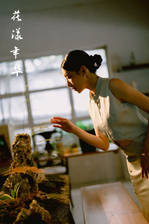 花漾年华 Hua Yang Nian Hua Top+Skirt Set (2pcs)