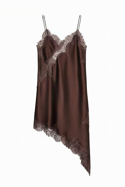 Noir Éclat Lace Slip