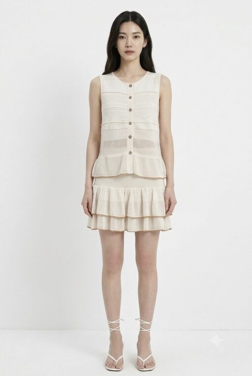 Sicilia Soleil Top+Skirt Set (2 PCs)