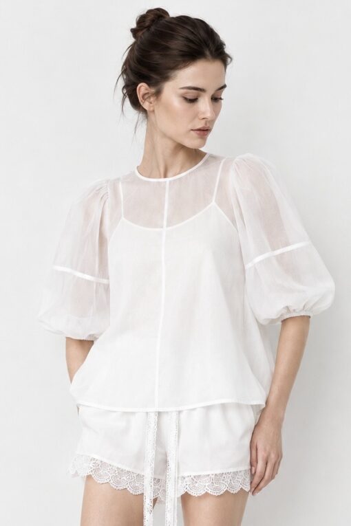 Aveline Top+Singlet+Short Set (3 PCs) - S (Pre-Order)