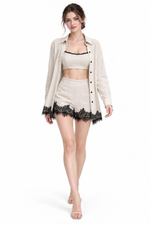 ÉTOILE Lace Three-Piece Set